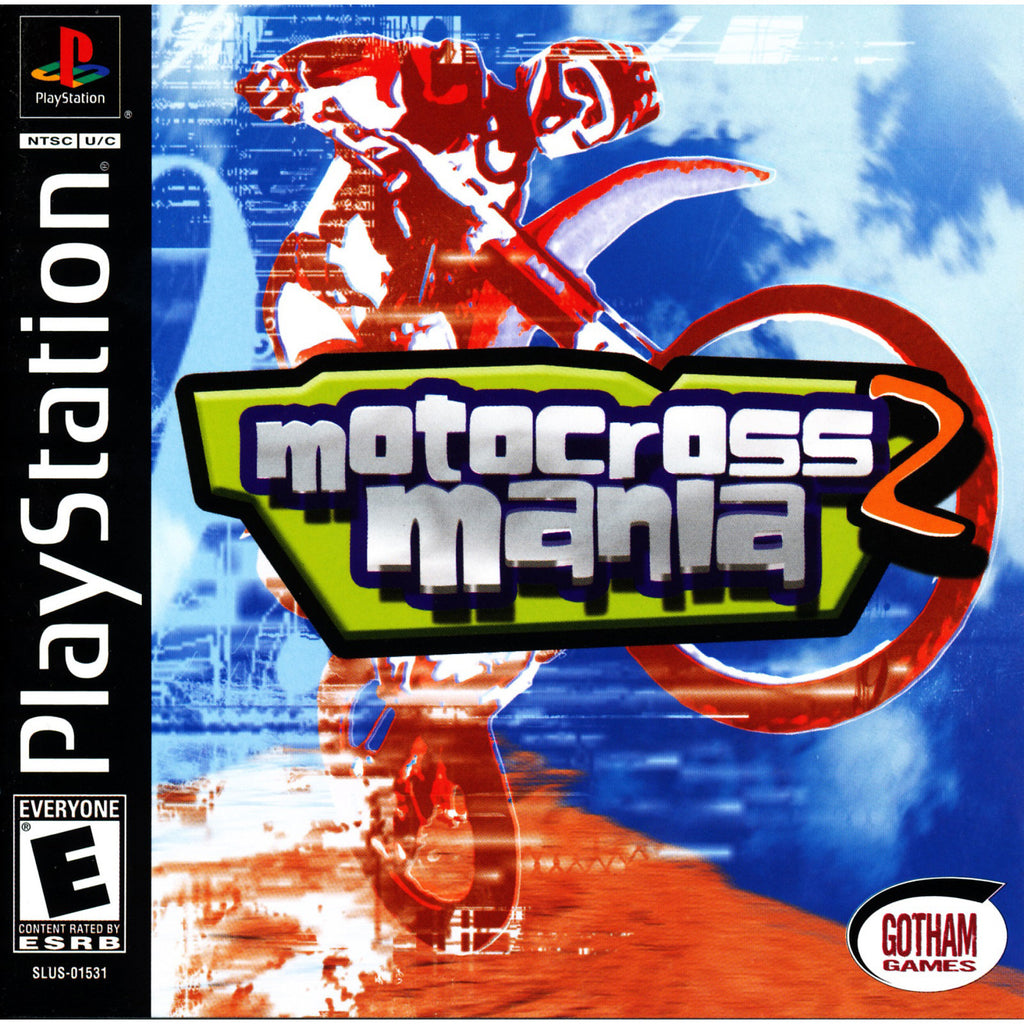 Motocross Mania 2 - PlayStation 1 Game - Complete