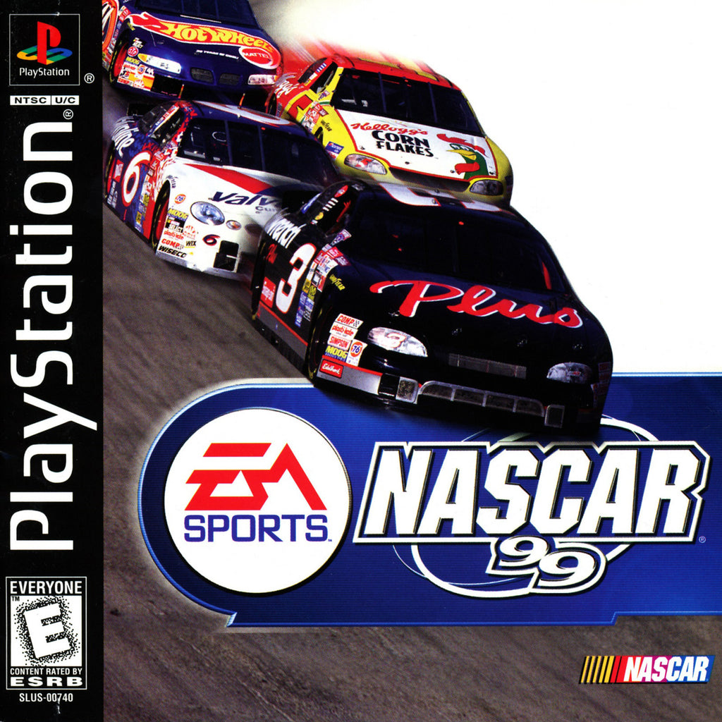 NASCAR 99 - PlayStation 1 Game - Complete