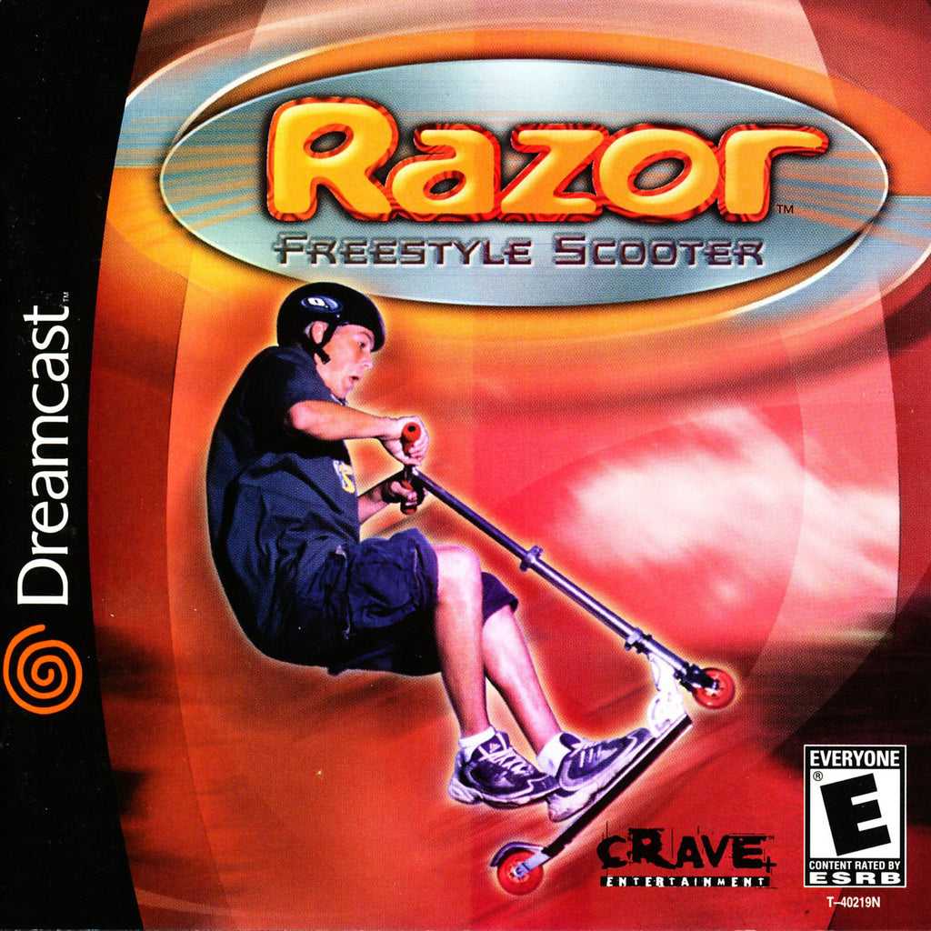 Razor Freestyle Scooter - Sega Dreamcast Game - Complete