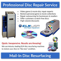 45 Discs - Professional Disc Repair - Scratch Removal Service