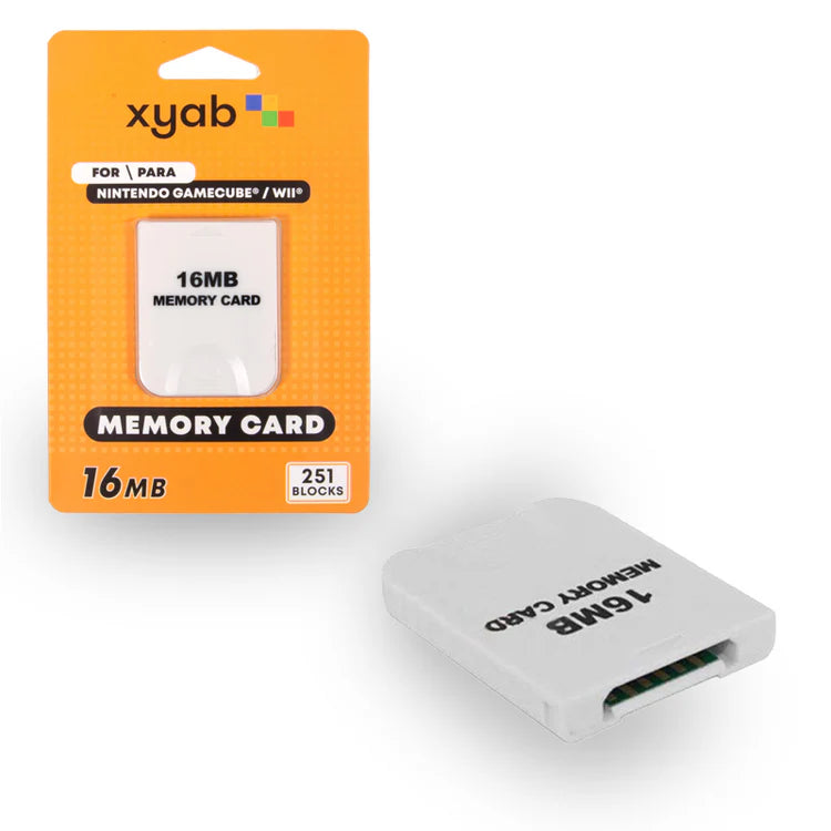 16MB Memory Card for GameCube & Wii – Save Data Storage| Retro Game Fan