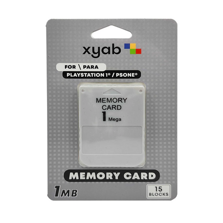 1MB Memory Card For PlayStation 1 PS1 Save Data Game Storage Brand New - View 2