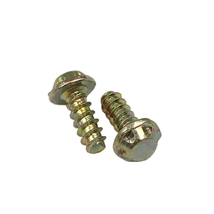 3.8mm Security Screws 10 Pack Nes SNES N64 Game Boy Color Cartridge Brand New Loose - Close up View of Torx Screws Showing Detail