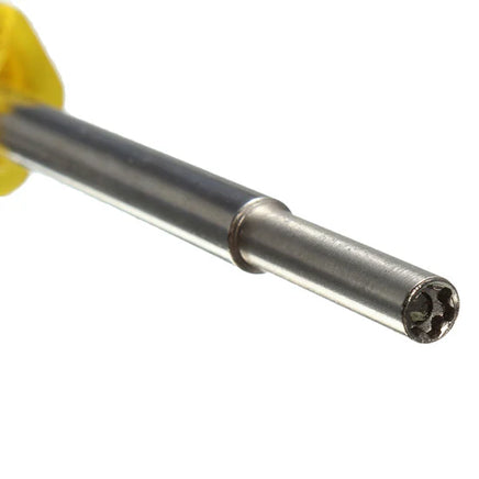 3.8mm 4.5mm Gamebit Screwdriver Set Nes SNES N64 Nintendo Sega Cartridge Console Tool Brand New Loose - Close Up View of 3.8mm Gamebit End