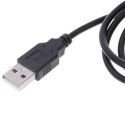 5-In-1 USB Charging Cable GBA SP Ds 3Ds 2Ds PSP Wii U Gamepad Handheld Systems Brand New Loose - USB Connector End Close-up