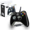 Arbiter Wired Controller For Xbox 360 & PC Black Gamepad Replacement Brand New - View of Controller Next to Retail Box