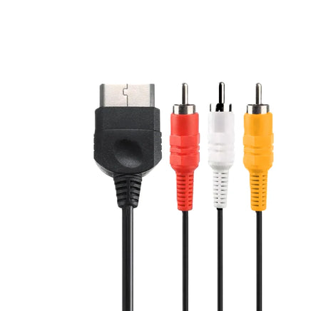 AV Composite Video Cable For Original Xbox System 6 Ft Brand New Loose - View 1 Showing RCA Connectors