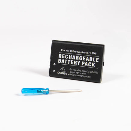 Rechargeable Battery For Nintendo 3DS Wii U Pro Controller Replacement Battery Pack Brand New - View 3