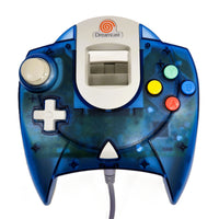 Official Oem Sega Dreamcast Controller Clear Transparent Blue Hkt7700 Very Good Loose - Product Front 1