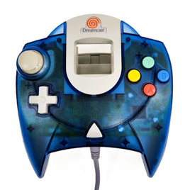 Official Oem Sega Dreamcast Controller Clear Transparent Blue Hkt7700 Very Good Loose - Product Front 1