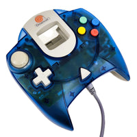Official Oem Sega Dreamcast Controller Clear Transparent Blue Hkt7700 Very Good Loose - Product Front 2