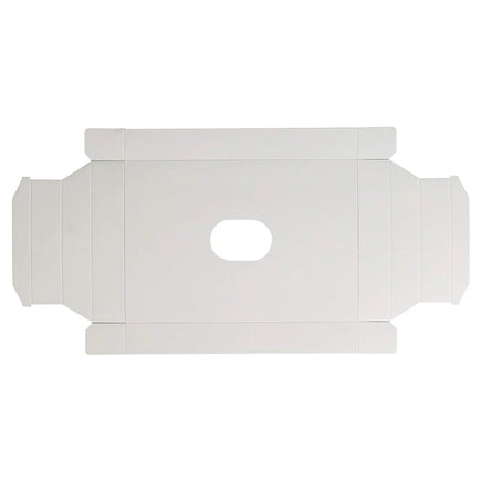 Cardboard Box Inserts 5 Pack Super Nintendo SNES Game Box Replacement Tray Inserts Brand New Loose - Unassembled View - Ships Flat