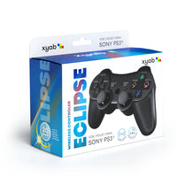 Eclipse Wireless Controller For PlayStation 3 Black Gamepad Replacement Brand New - Front View of Retail Packaging