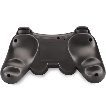 Eclipse Wireless Controller For PlayStation 3 Black Gamepad Replacement Brand New - Rear View of Control Pad Outside of Retail Packaging