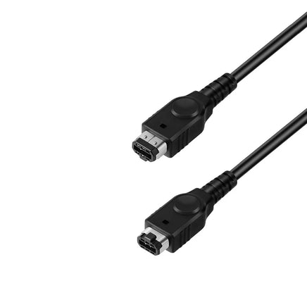 Game Boy Advance Link Cable Multiplayer 2 Player Cord For GBA SP Brand New Loose - Close Up View of Console Connector Ends