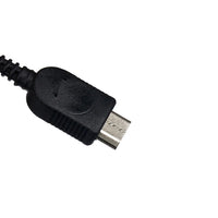 Game Boy Micro Charger AC Wall Adapter Replacement Brand New Loose - Close Up View of Console Connector