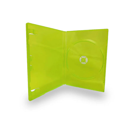 Replacement Game Cases For Xbox 360 Disc Cases 5 Pack Green Brand New Loose - Open Case View 1