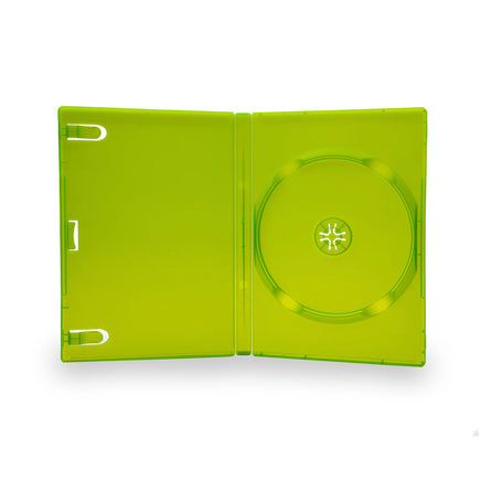 Replacement Game Cases For Xbox 360 Disc Cases 5 Pack Green Brand New Loose - Open Case View 2