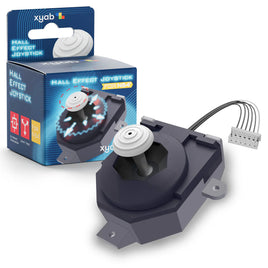 N64 Controller Joystick Replacement - Hall Effect Analog Stick Assembly Part - Thumbstick module shown outside of retail box, brand new condition