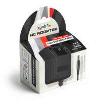 NES Power Adapter - AC Power Supply Cable for Nintendo NES Console - View of retail packaging, brand new condition