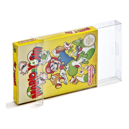 NES Cartridge Box Protector Cases Clear Transparent 10 Pack Brand New Loose