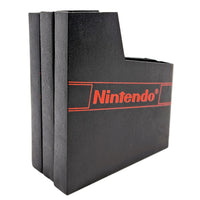 Nintendo NES Cartridge Dust Sleeve Black Official Red Nintendo Logo 3 Pack Good Loose - View 1