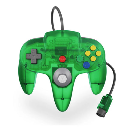 Proto64 Wired Controller For Nintendo 64 Crystal Jade N64 Gamepad Replacement Brand New - View 4