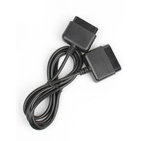 PS1 PS2 Controller Extension Cable 6 Ft For PlayStation 1 2 Brand New Loose - View 2 Showing Full Cord Overhead View