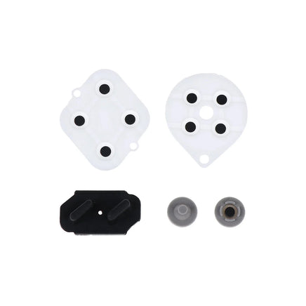 SNES Controller Button Pads Conductive Silicone Replacement Parts For Super Nintendo Brand New Loose