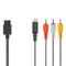 S Video AV Cable Super Nintendo Nintendo 64 Gamecube System Brand New Loose - Connector Detail View 1