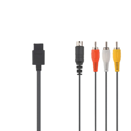 S Video AV Cable Super Nintendo Nintendo 64 Gamecube System Brand New Loose - Connector Detail View 2