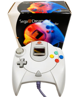 Official Oem Sega Dreamcast Controller White Hkt7700 Very Good CIB - Front of Product 1