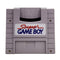 Super Game Boy Cartridge Model SNS-027 For Super Nintendo (SNES) System Like New, Loose - Front View of Adapter Cartridge