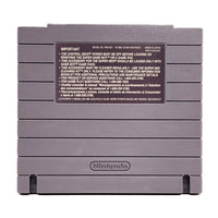 Super Game Boy Cartridge Model SNS-027 For Super Nintendo (SNES) System Like New, Loose - Back View of Adapter Cartridge