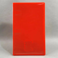 Nintendo Switch 2 Replacement Game Case 1-Pack - Empty Cartridge Case [Red] - Front view of blank, empty game case, new condition