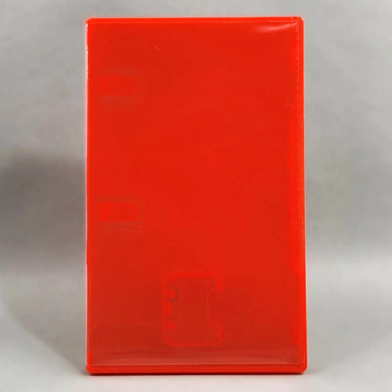 Nintendo Switch 2 Replacement Game Case 1-Pack - Empty Cartridge Case [Red] - Front view of blank, empty game case, new condition
