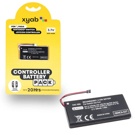 Nintendo Switch Joy-Con Battery Replacement - Rechargeable Controller Battery Pack - View 1, brand new condition