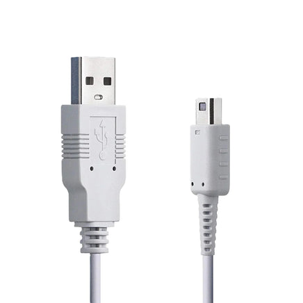 Wii U Gamepad USB Charging Cable 10 Ft Length For Wii U System Brand New Loose - View Showing Connector Plugs