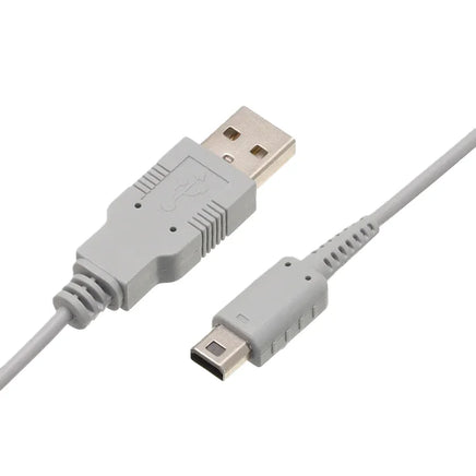 Wii U Gamepad USB Charging Cable 10 Ft Length For Wii U System Brand New Loose - Cable Connector Close-up
