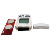 Official Oem Sega Dreamcast Vmu Visual Memory Unit Dust Cap Hkt7000 Very Good Loose - Product Top - Showing VMU Cap and Batteries New included