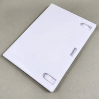 Nintendo Wii Replacement Game Case 1-Pack - Empty Disc Case [White] - Angled front view of case, new condition