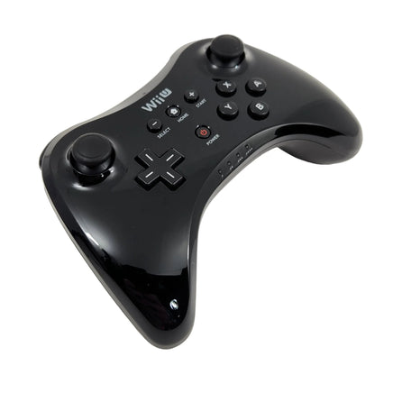 Nintendo Wii U Pro Controller Black Genuine OEM Very Good Loose - View 2
