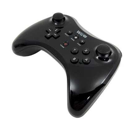 Nintendo Wii U Pro Controller Black Genuine OEM Very Good Loose - View 3
