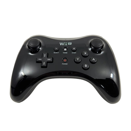 Nintendo Wii U Pro Controller Black Genuine OEM Very Good Loose - View 4