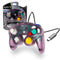 Wired Controller For Nintendo GameCube Wii Atomic Purple Gamepad Replacement Brand New - Front View of Retail Packaging and Loose Controller