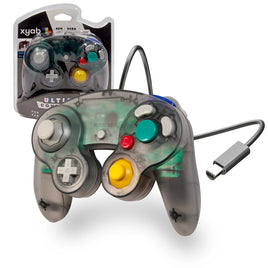 Smoke Black Wired Controller For Nintendo GameCube Wii Gamepad Replacement Brand New - View 1
