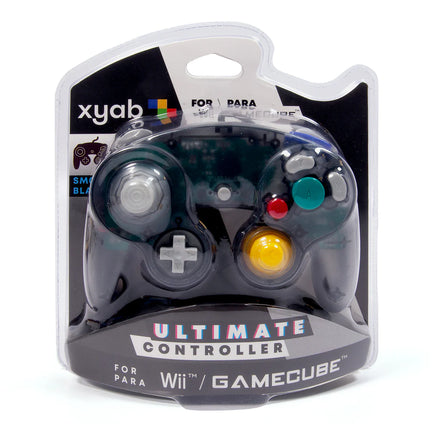 Smoke Black Wired Controller For Nintendo GameCube Wii Gamepad Replacement Brand New - View 2