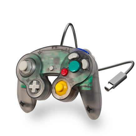 Smoke Black Wired Controller For Nintendo GameCube Wii Gamepad Replacement Brand New - View 3