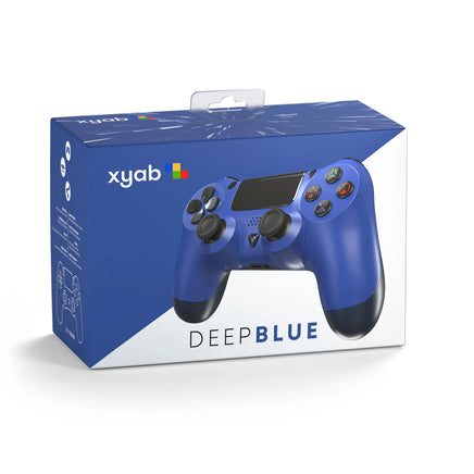 Wireless Controller For PlayStation 4 Deep Blue Ps4 Gamepad Replacement Brand New - View of Retail Box Packaging