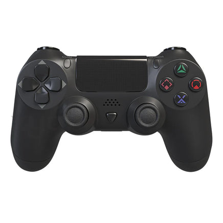 Wireless Controller For PlayStation 4 Pitch Black PS4 Gamepad Replacement Brand New - Straight On Front View of Controller Showing Buttons